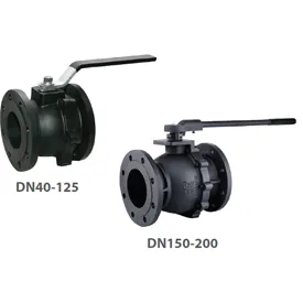 Кран шар чуг R740F Ду40 Ру16 фл полн 120С Giacomini R740FLY004