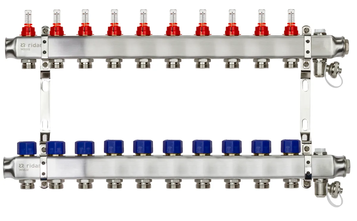 Группа коллект нерж расход 1" м/м 10в 3/4" ЕК н/р в/к SSM-RF set Ридан 088U0960R