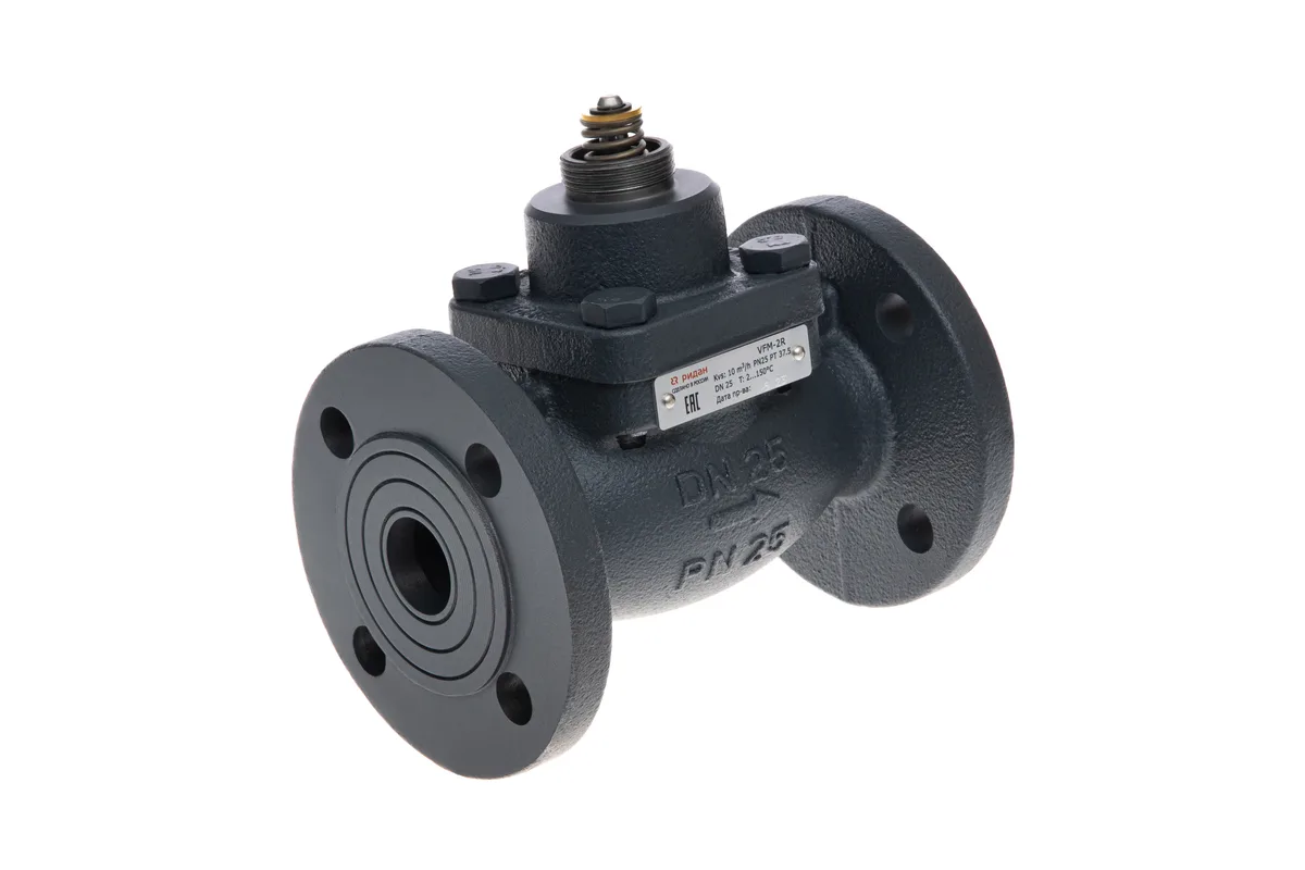 Клапан рег чуг VFM-2R Ду32 Ру25 фл Kv16 Ридан 065B3059R