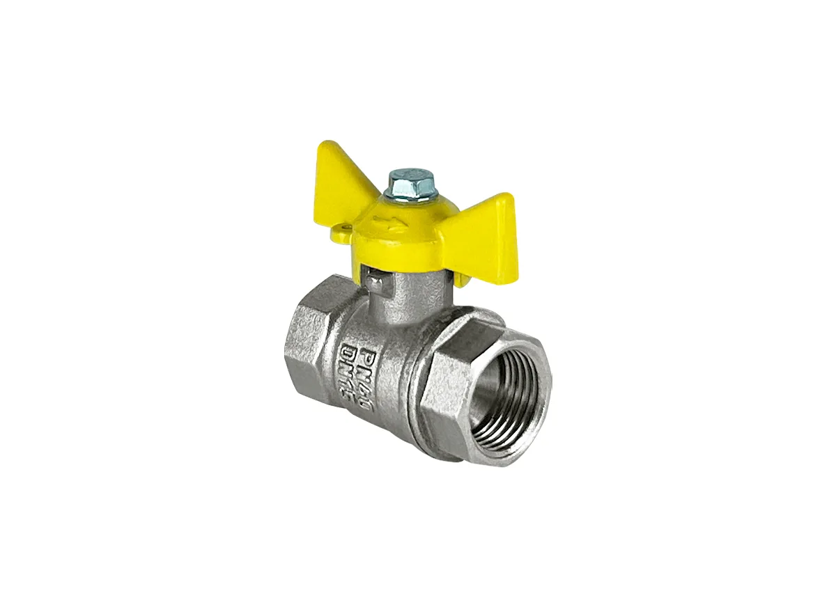 Кран шар лат газ 11Б27фтМ нк Ду15 Ру40 м/м баб VALFEX VF.277.NB3.012.N/P59