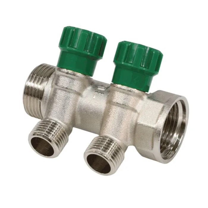 Коллектор лат клап рег 1" м/р 2в 1/2" ПУ н/р 36мм M210 SantechSystems