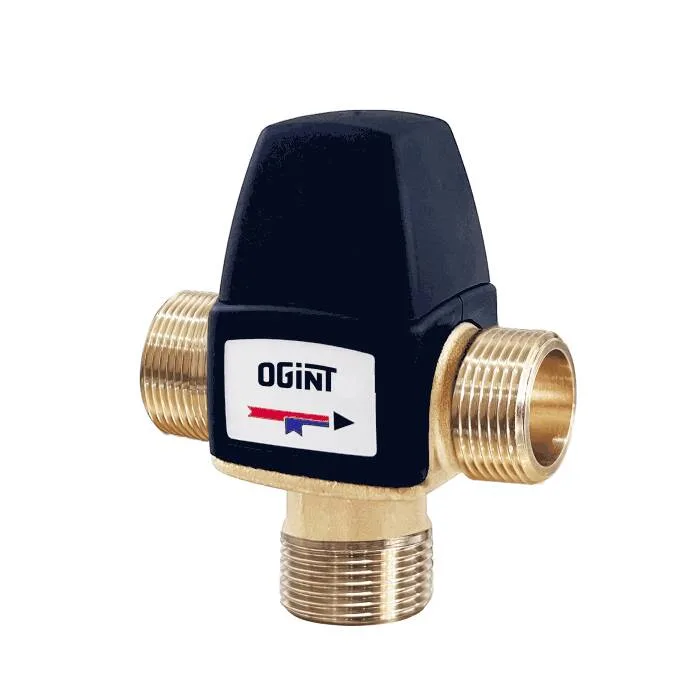 Клапан смес т/стат лат Ду15 Ру10 р/р Kvs2.1 30-65C Ogint