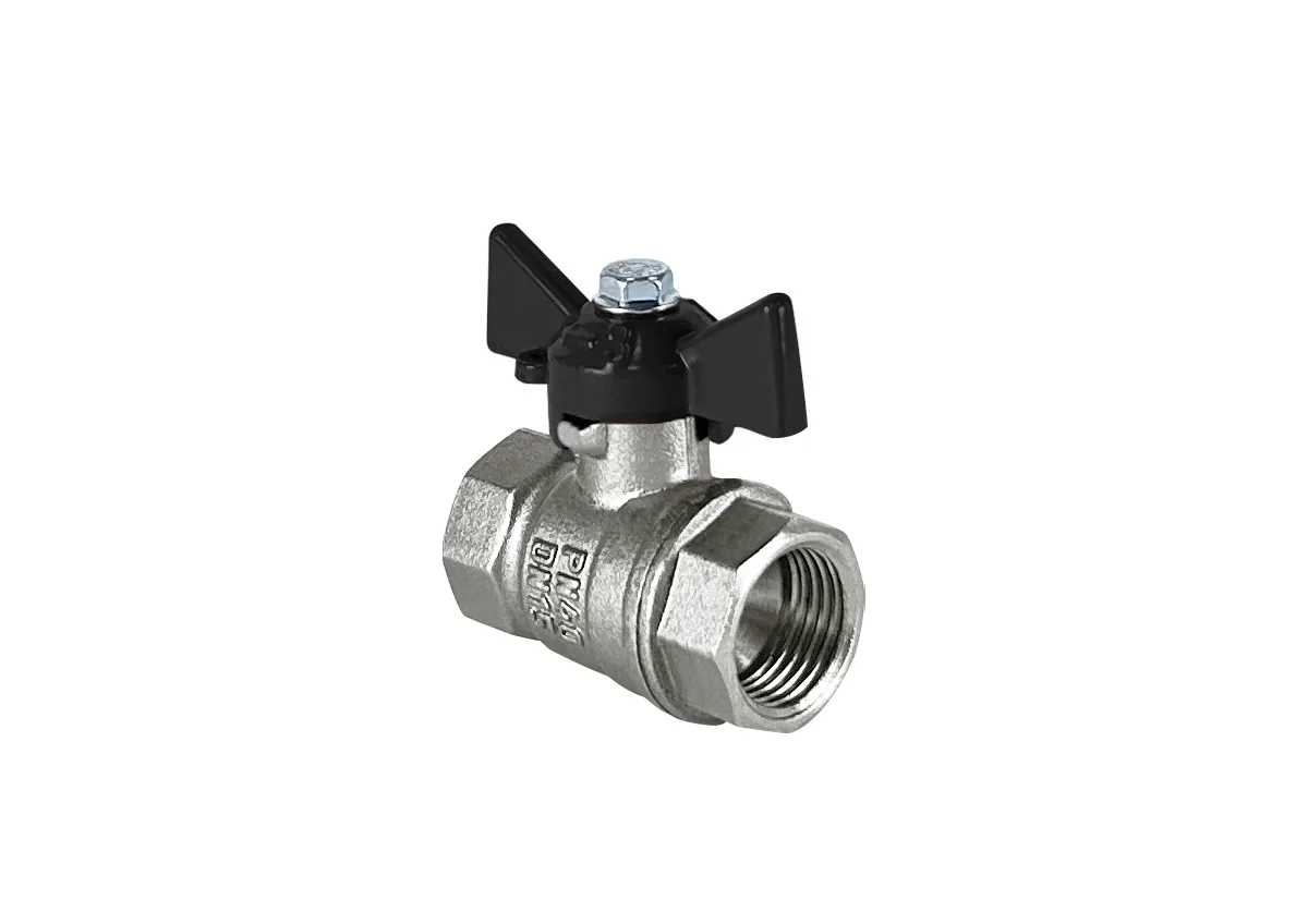 Кран шар лат 11Б27фт1М нк Ду15 Ру40 м/м баб VALFEX VF.217.NB1.012.DP