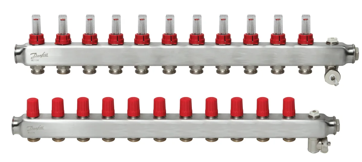 Группа коллект нерж расход 1" м/м 11в 3/4" ЕК н/р Danfoss SSM-11F 088U0761