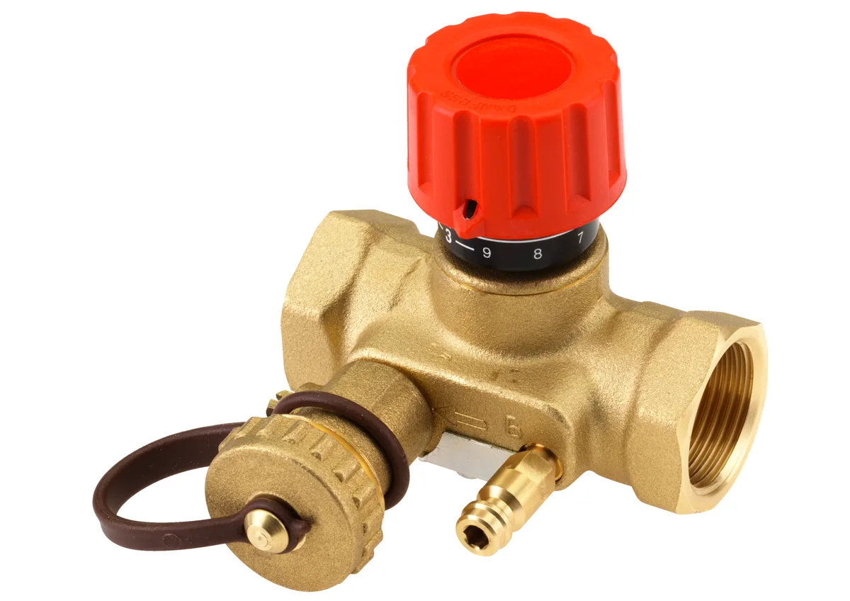Клапан баланс лат USV-I Ду20 Ру16 м/м Kvs2.5 нип Danfoss 003Z2132