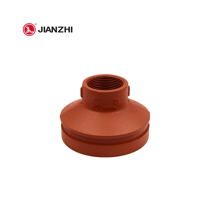 Переход резьб п/муфту Ду100х25(Дн114х1") грувлок XGQT11S JIANZHI .
