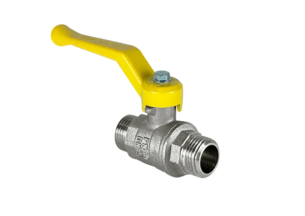 Кран шар лат газ 11Б27фтМ нк Ду15 Ру40 р/р рыч VALFEX VF.270.NR3.012.N/P59