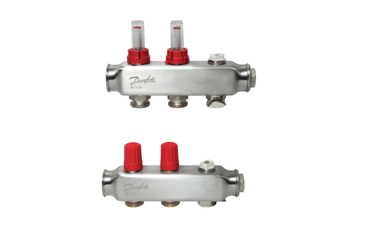 Группа коллект нерж расход 1" м/м 2в 3/4" ЕК н/р Danfoss SSM-2F 088U0752