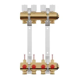 Группа коллект лат расход 1" м/м 3в 3/4" ЕК н/р Giacomini R553FY043