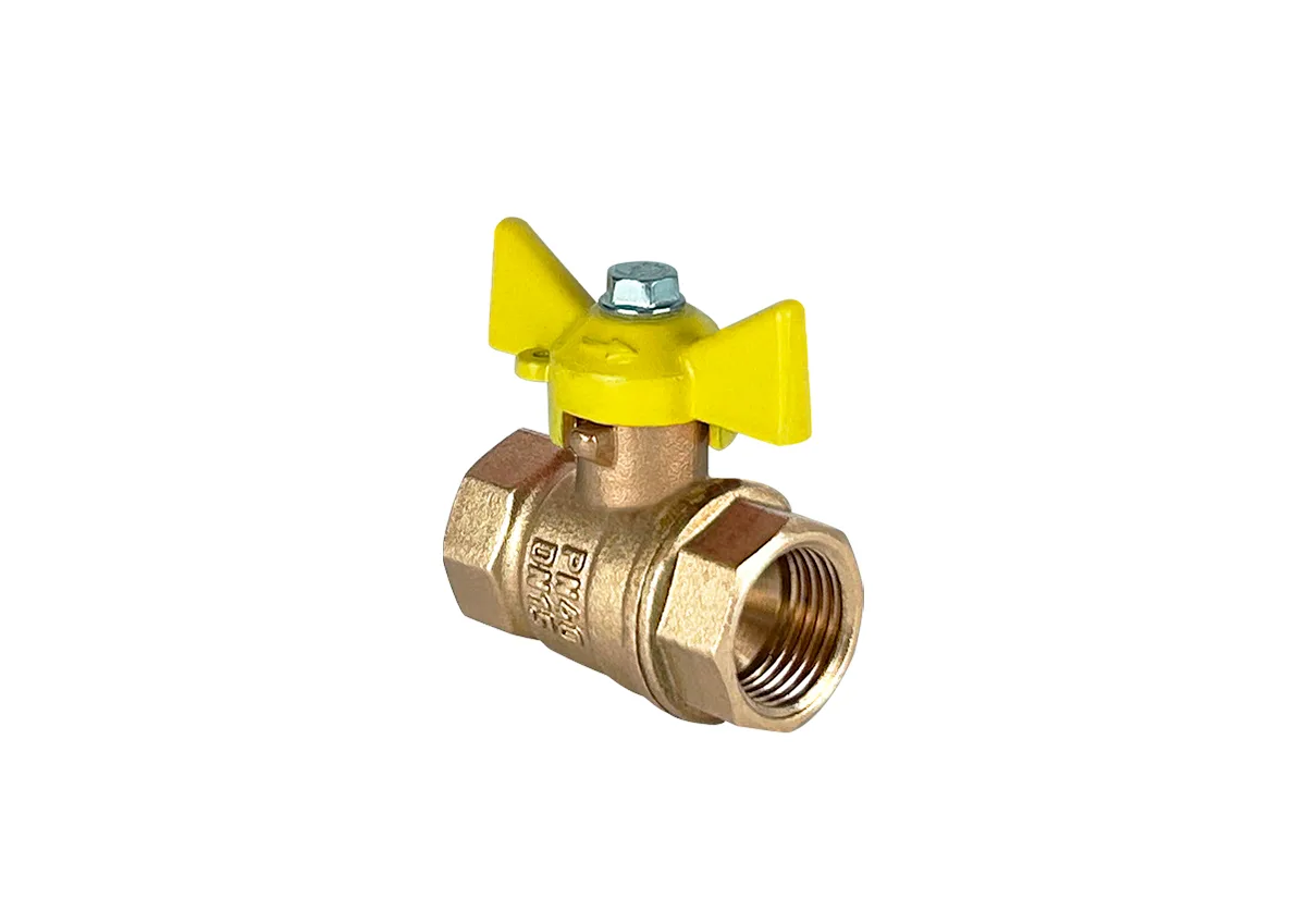 Кран шар лат газ 11Б27фтМ Ду15 Ру40 м/м баб VALFEX VF.277.LB3.012.N/P59