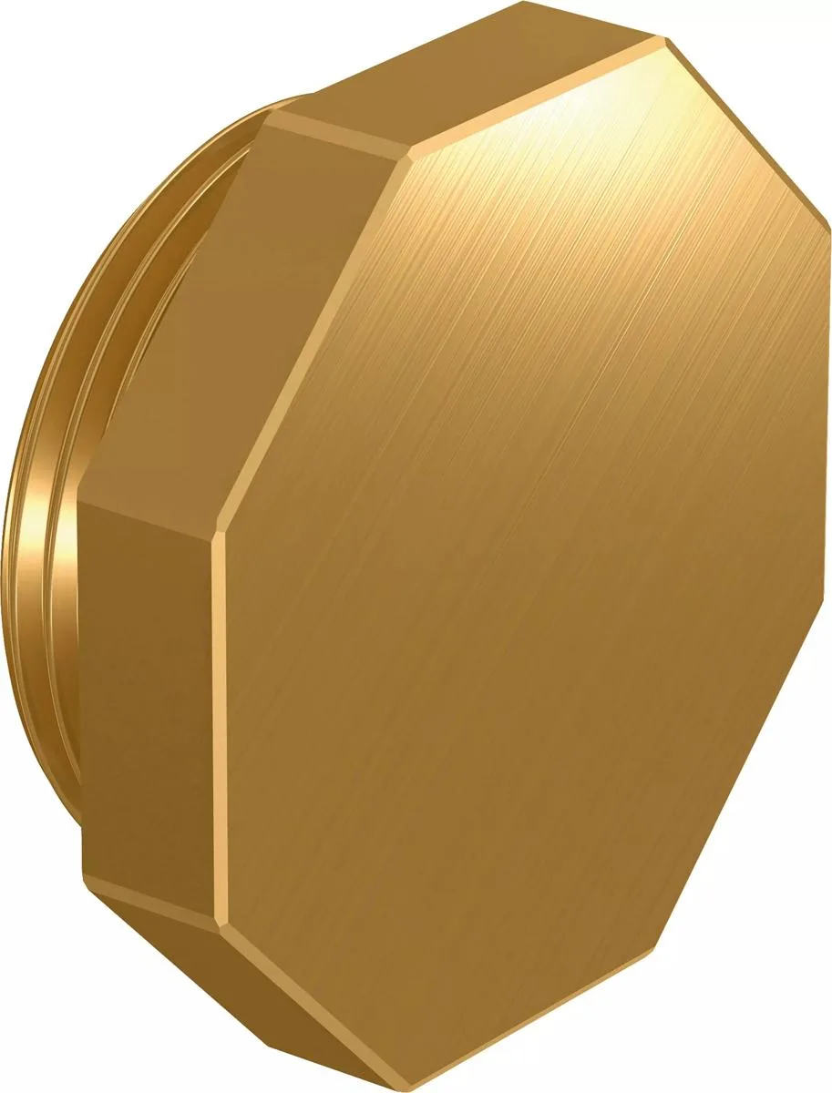 Заглушка лат 1" н/р для коллектора S/SH Uni-C Uponor 1014123
