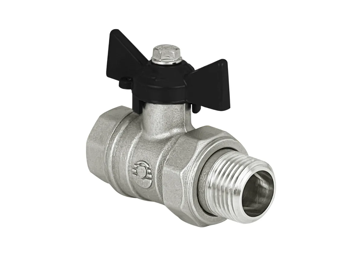 Кран шар лат 11Б27фт1М нк Ду15 Ру40 м/амер баб VALFEX VF.230.NB1.012.DP