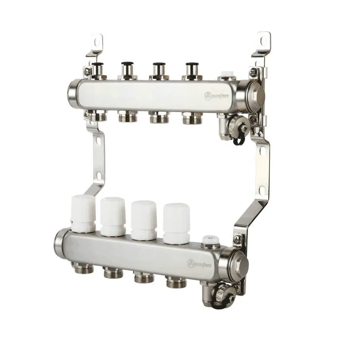 Группа коллект нерж 1" м/м 5в 3/4" ЕК н/р в/к Aquasfera 9502-04