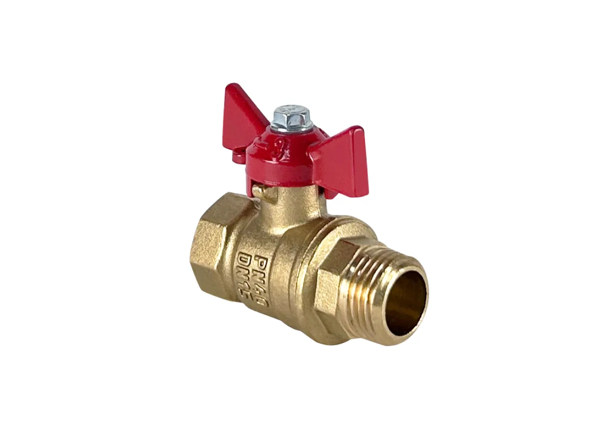 Кран шар лат 11Б27фт1М Ду15 Ру40 м/р баб VALFEX VF.218.LB1.012.DP