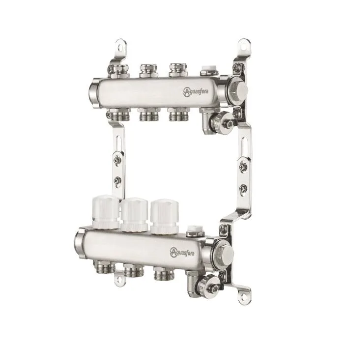 Группа коллект нерж баланс 1" м/м 2в 3/4" ЕК н/р в/к Aquasfera 9502-01