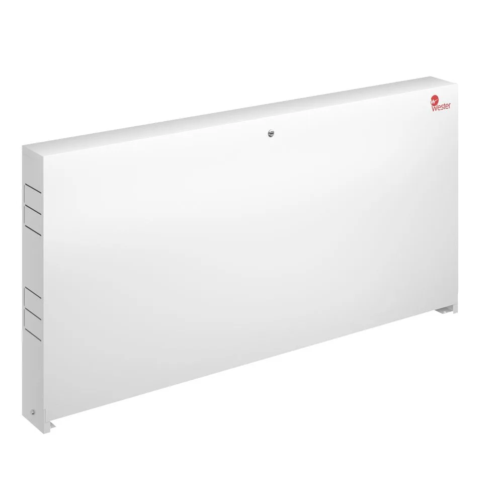 Шкаф коллект нар ШРН-7 1300х118х652-715мм RAL9016 Wester 0-32-1070