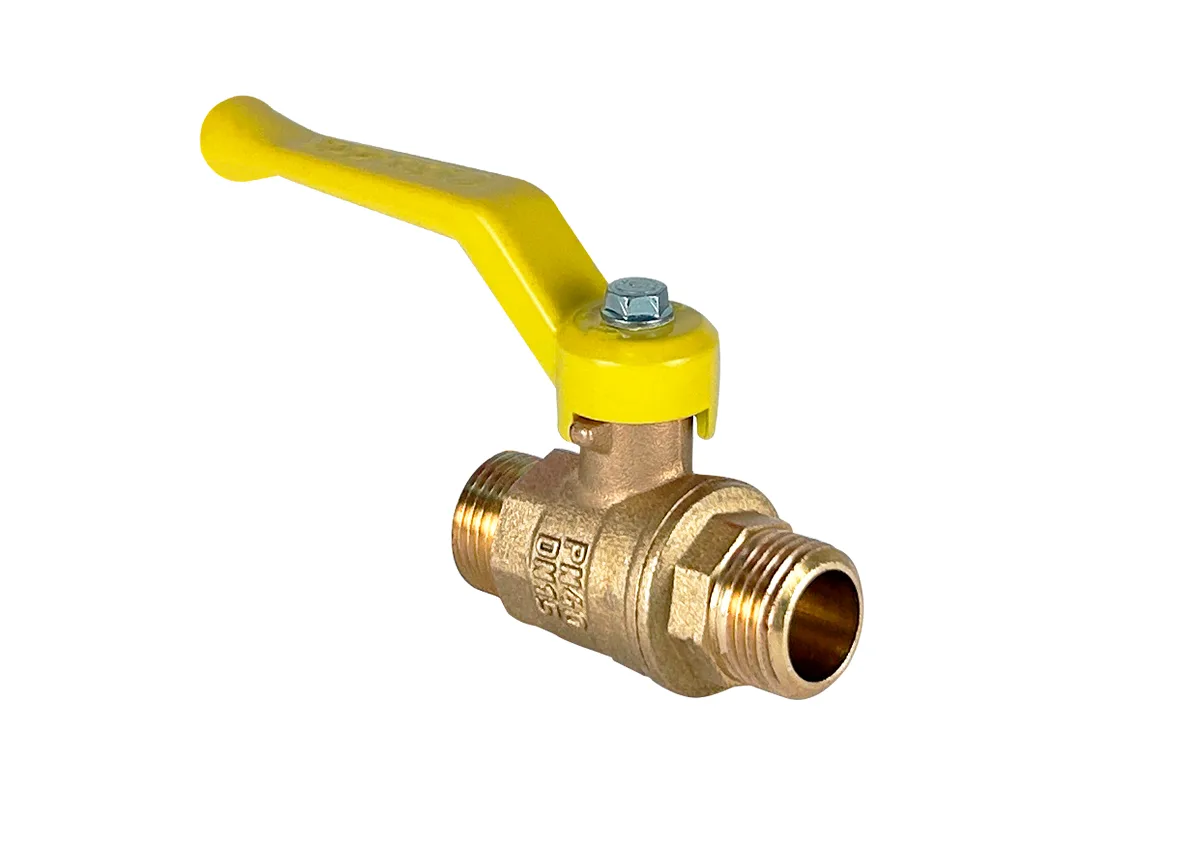 Кран шар лат газ 11Б27фтМ Ду15 Ру40 р/р рыч VALFEX VF.270.LR3.012.N/P59