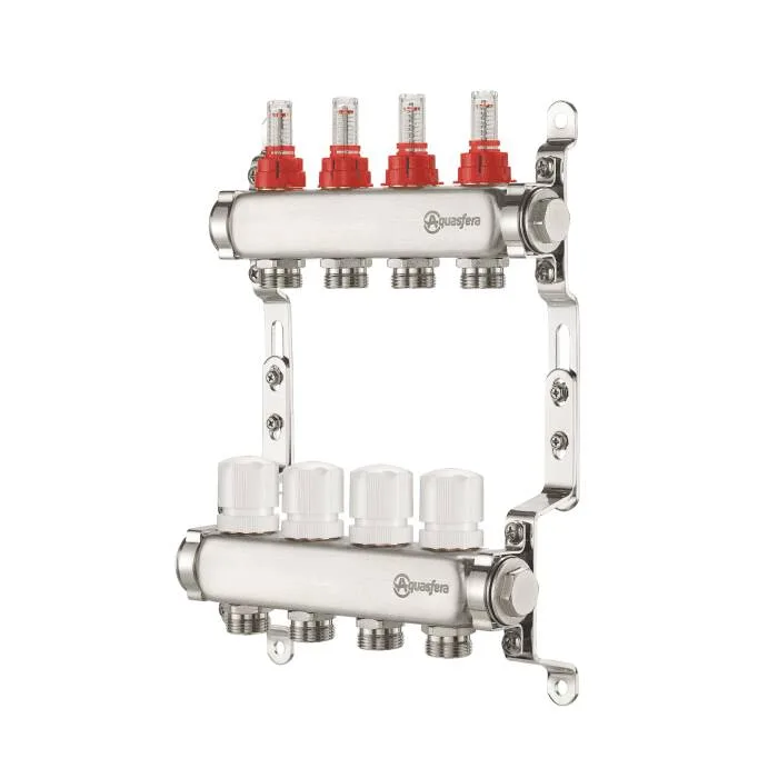 Группа коллект нерж расход 1" м/м 2в 3/4" ЕК н/р Aquasfera 9503-01