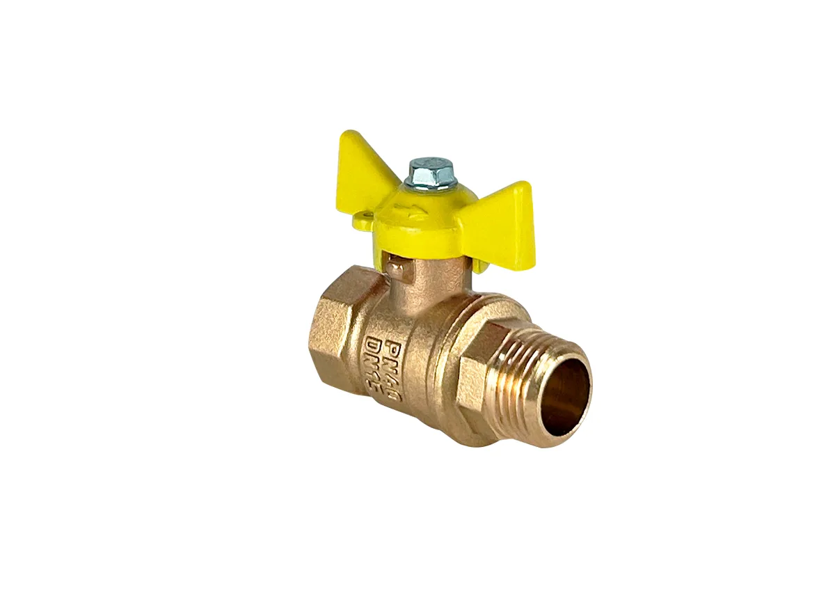 Кран шар лат газ 11Б27фтМ Ду15 Ру40 м/р баб VALFEX VF.278.LB3.012.N/P59